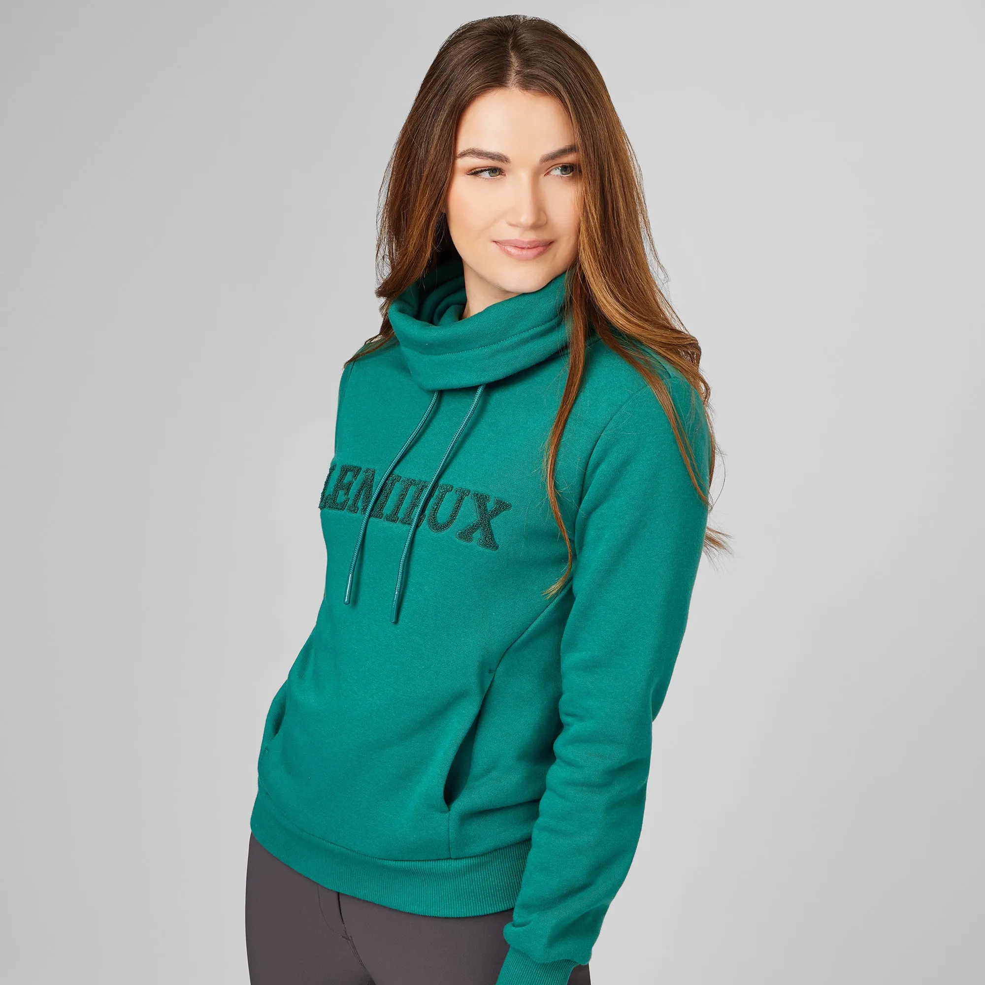 Lemieux Adele Funnel Neck Sweater - Evergreen