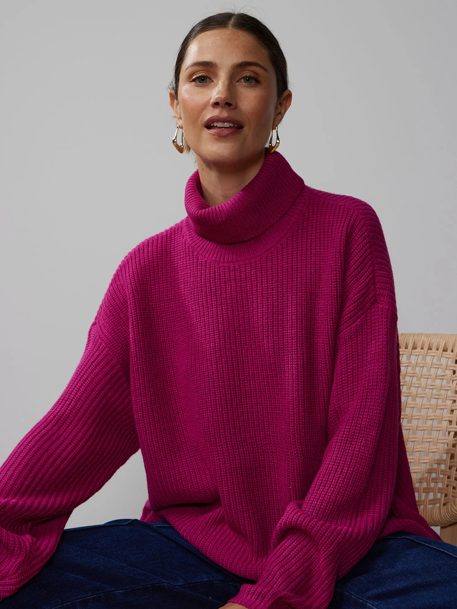 Long Sleeve Turtleneck Sweater