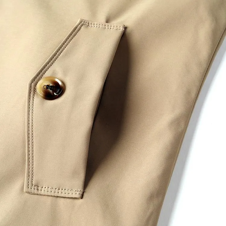 Men's Formal Trench Coats W/ Buttons