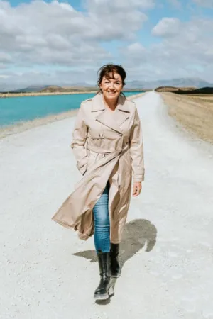 Moke Kim Trench Coat Taupe