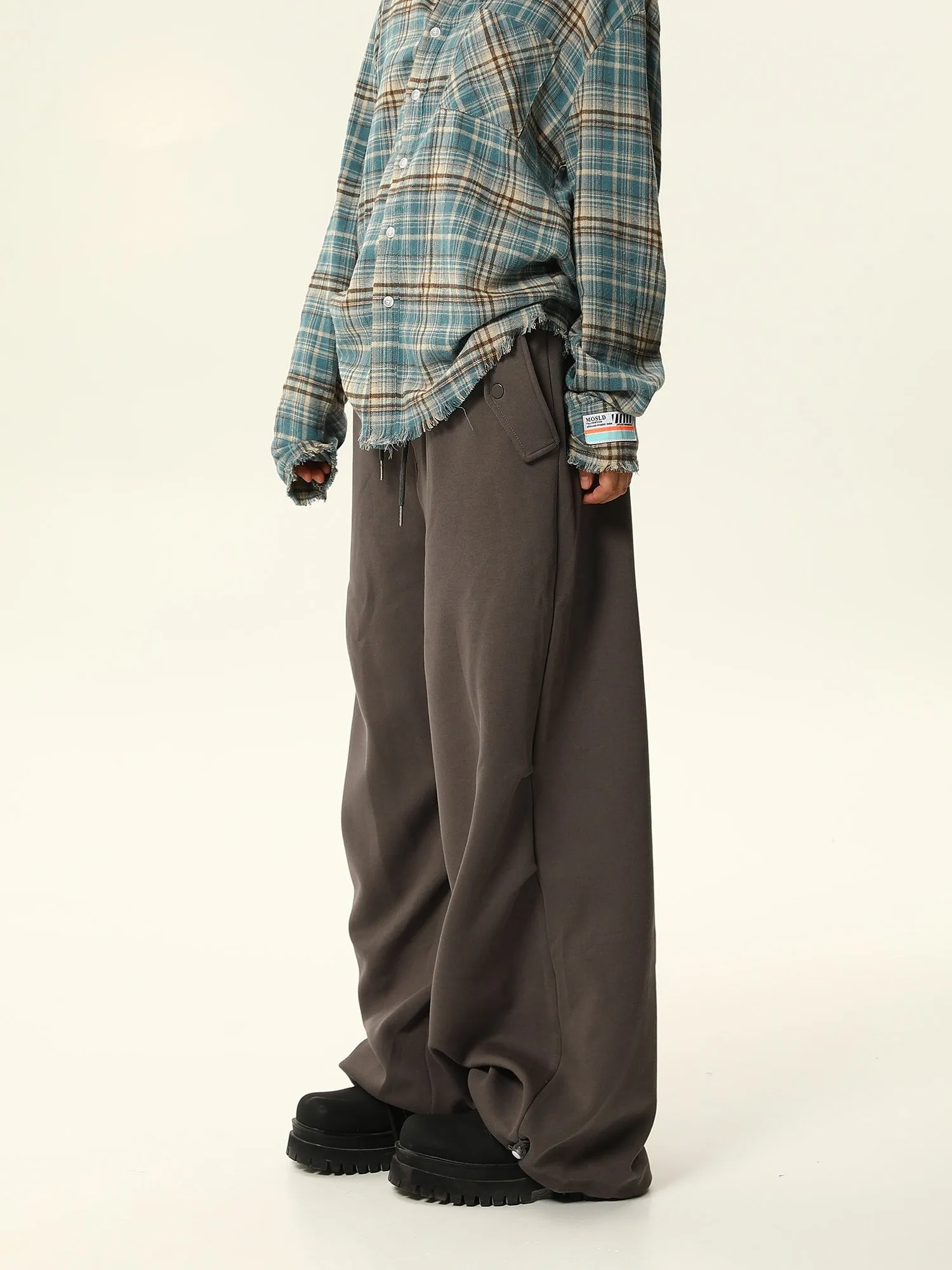 Oversized Comfort Wide-Leg Lounge Pants