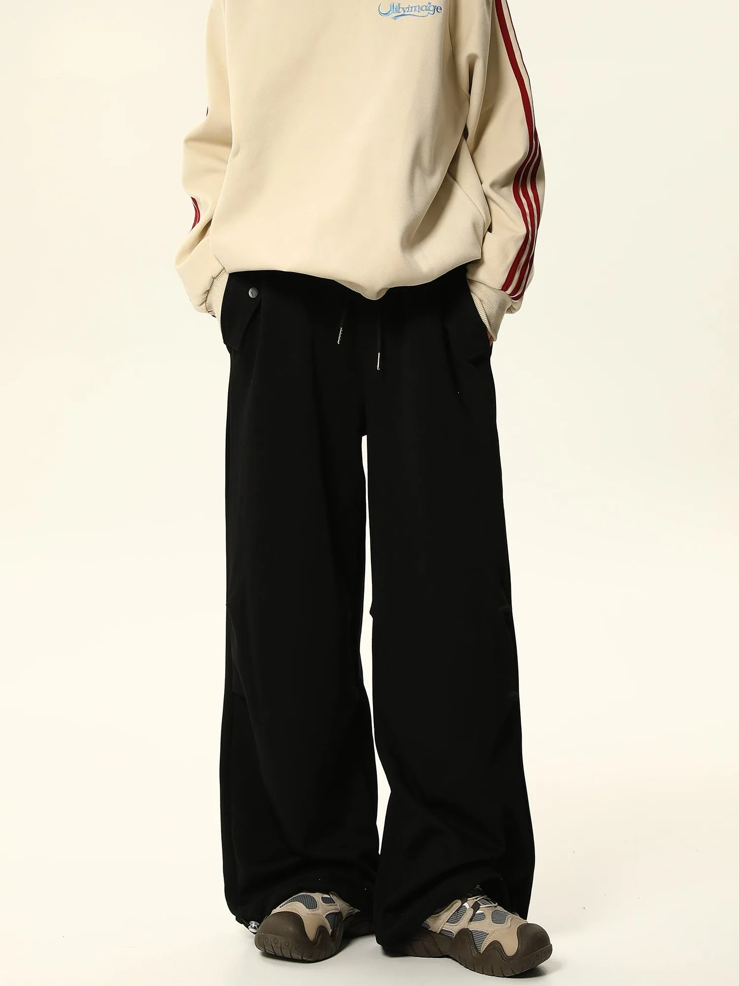 Oversized Comfort Wide-Leg Lounge Pants