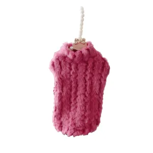 perfect holiday sweater - mauve