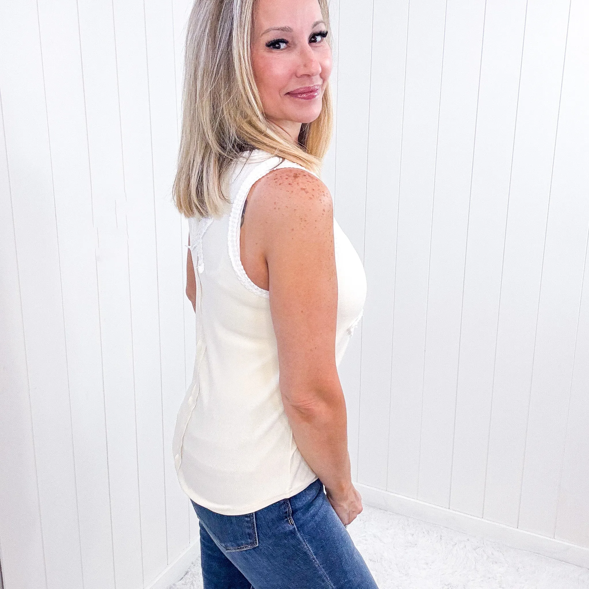 Pol Rising Star Crochet Tank Top in 2 colors