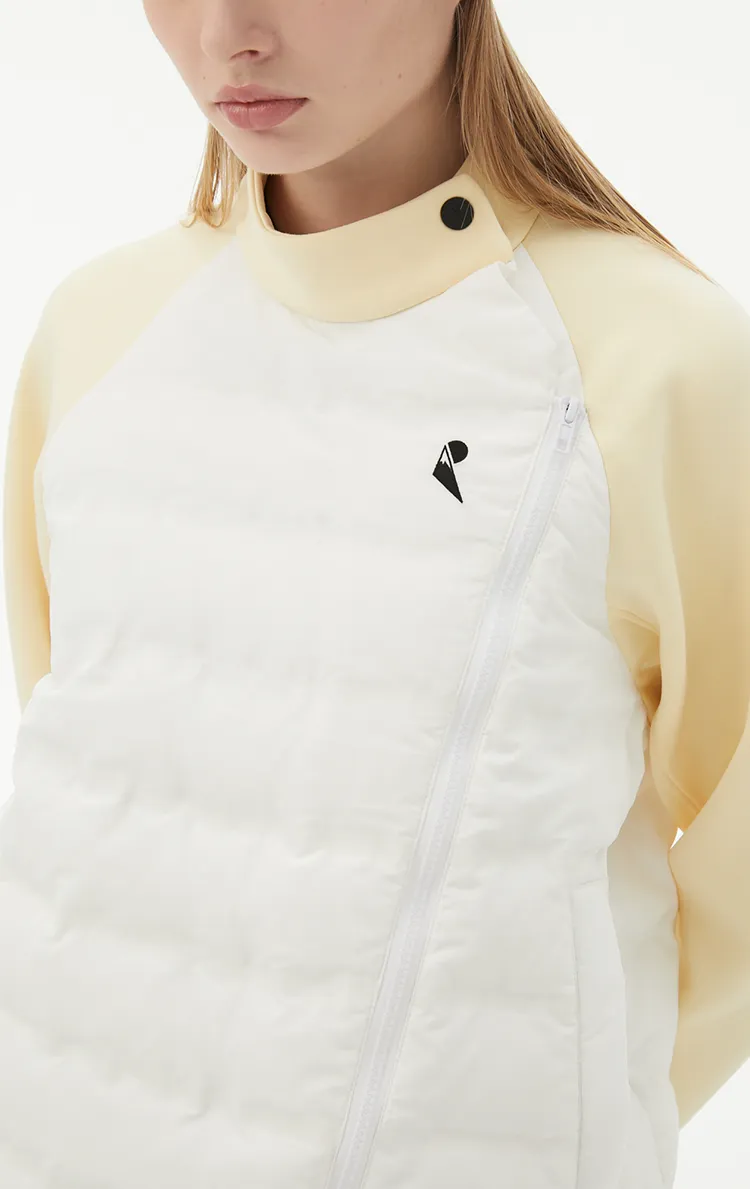 RandomPow Women's Fluffy Warmth Mid Down Jacket