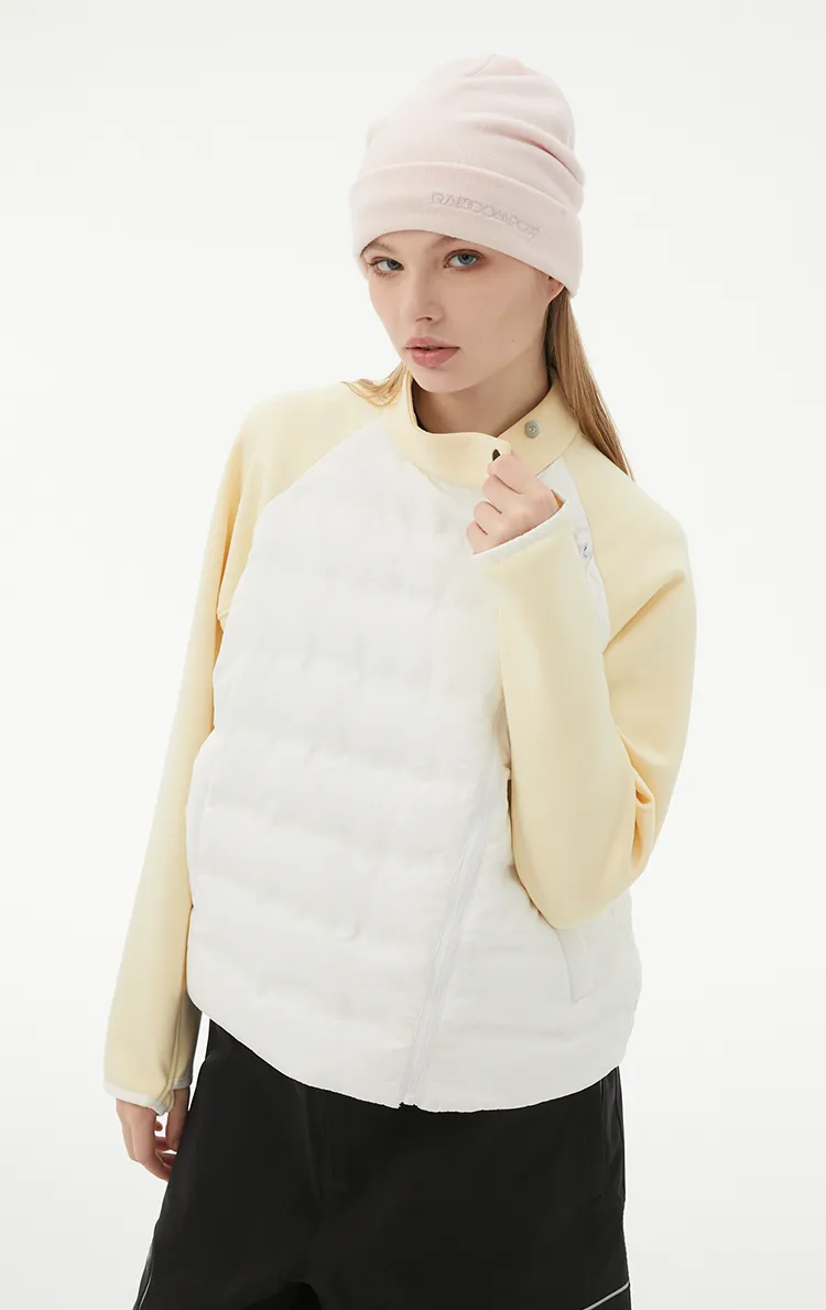 RandomPow Women's Fluffy Warmth Mid Down Jacket