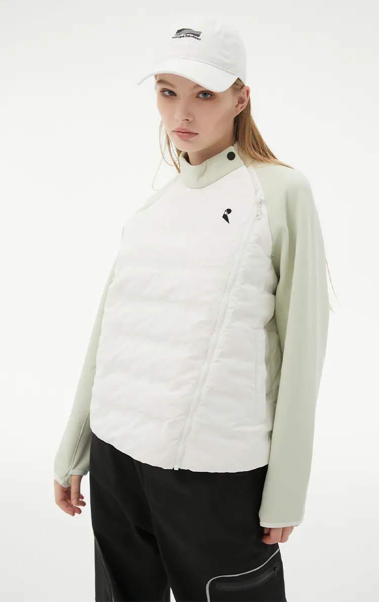 RandomPow Women's Fluffy Warmth Mid Down Jacket