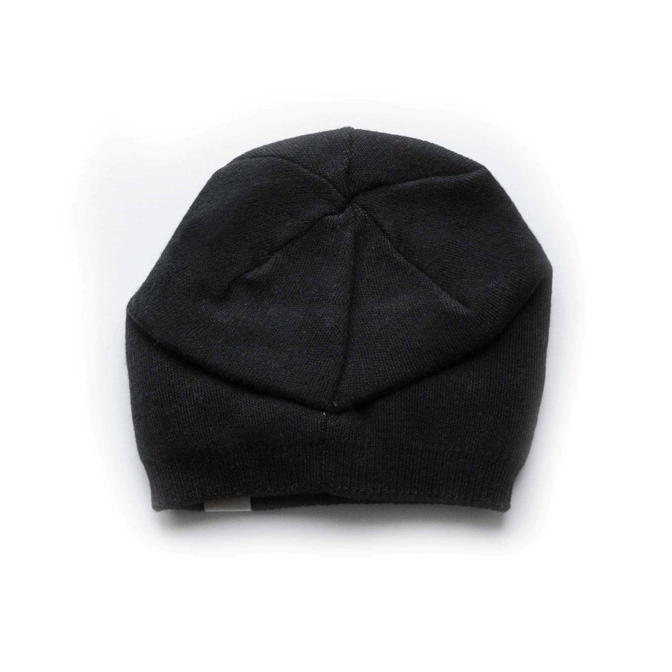 Slouchy Double Layered French Silk Lined Beanie Wool