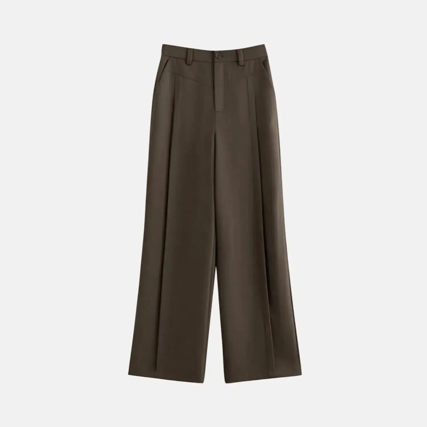 Vellure – Pleated front – Wide-leg pants