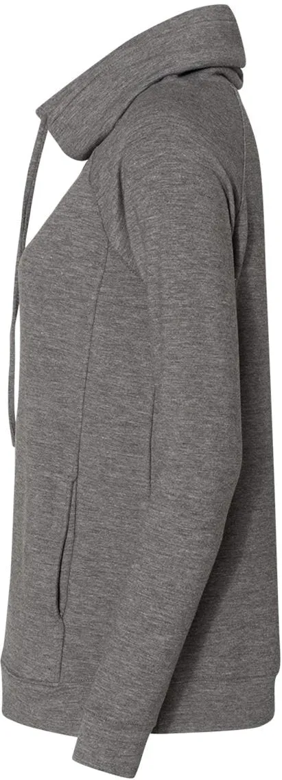 Weatherproof Ladies Heat Last Fleece Faux Cashmere Funnel Neck Sweatshirt