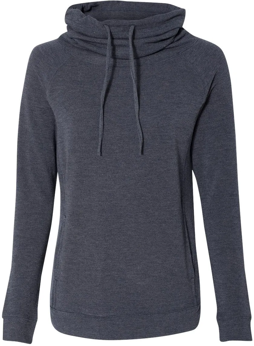 Weatherproof Ladies Heat Last Fleece Faux Cashmere Funnel Neck Sweatshirt