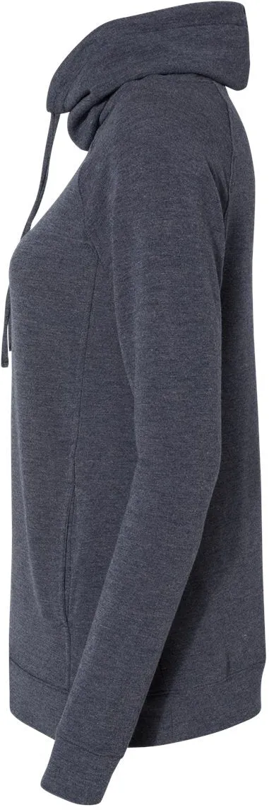 Weatherproof Ladies Heat Last Fleece Faux Cashmere Funnel Neck Sweatshirt