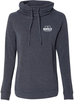 Weatherproof Ladies Heat Last Fleece Faux Cashmere Funnel Neck Sweatshirt