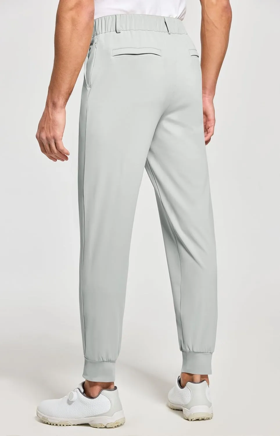 Willit Men's Golf Joggers Stretch Pants with 5 Pockets Slim Fit Sweatpants Work Dress Pants with Belt Loops