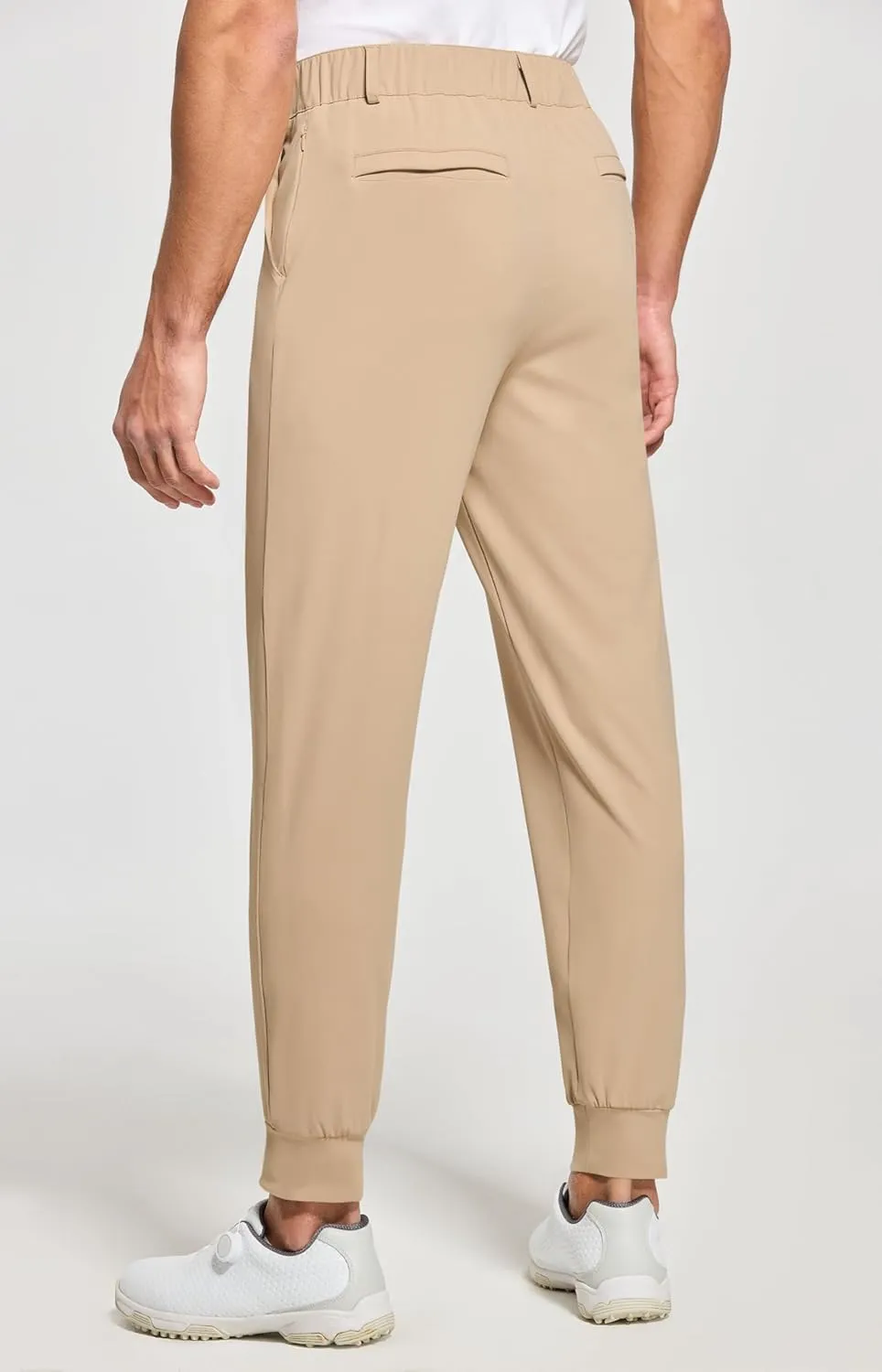 Willit Men's Golf Joggers Stretch Pants with 5 Pockets Slim Fit Sweatpants Work Dress Pants with Belt Loops