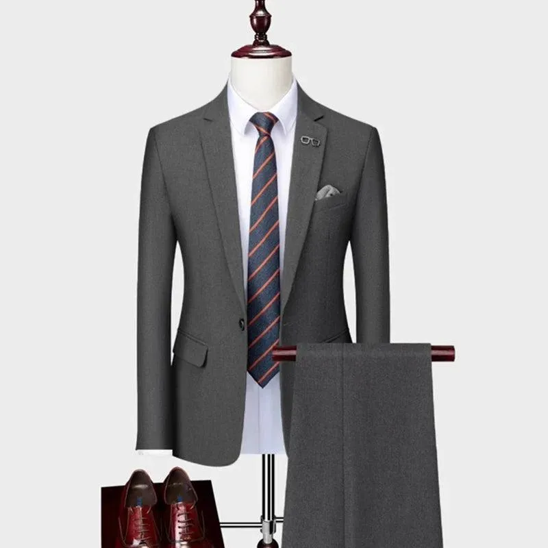 Winter-Ready Woolen Suit for Men