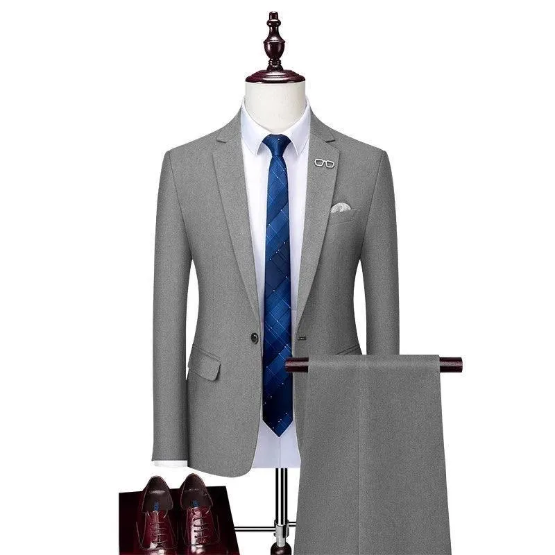 Winter-Ready Woolen Suit for Men