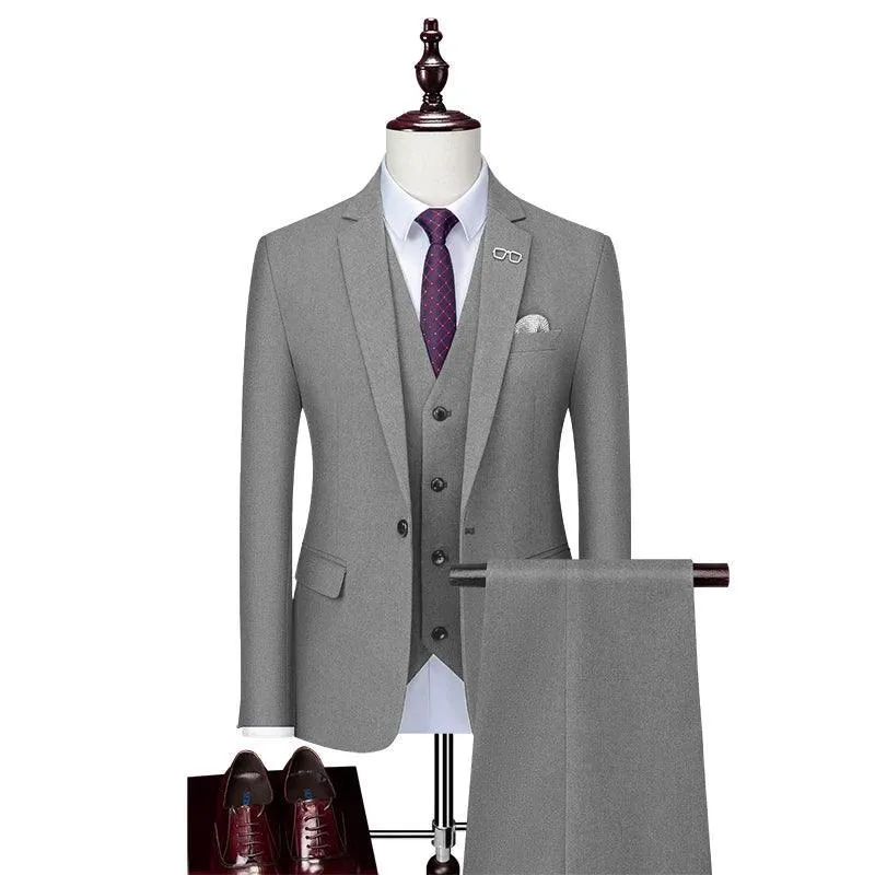Winter-Ready Woolen Suit for Men