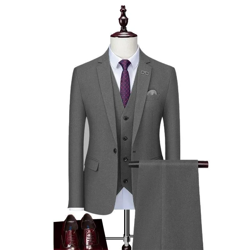 Winter-Ready Woolen Suit for Men