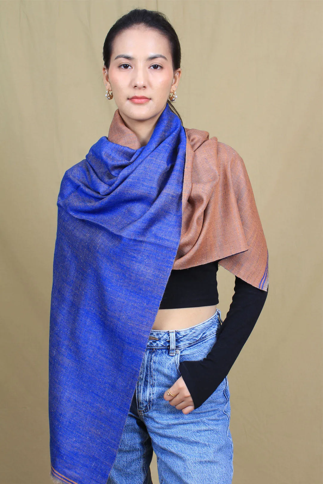 Yashaal Reversible Cashmere Stole